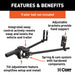 CURT 17499 TruTrack 4P Weight Distribution Hitch with 4x Sway Control; 5-8K - Truck Part Superstore