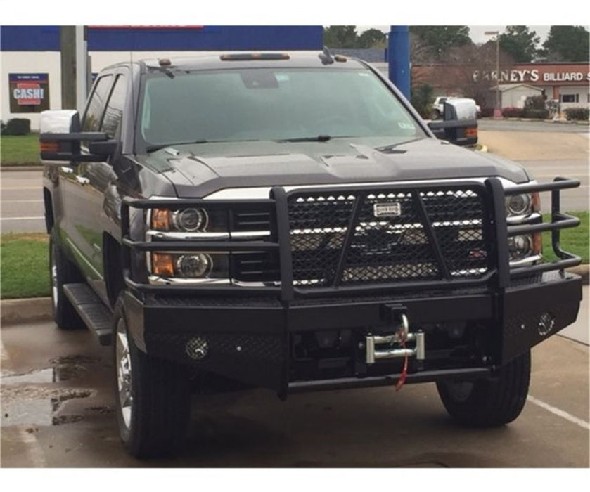Ranch Hand FBC155BLR Sport Series Winch Ready Front Bumper - Truck Part Superstore