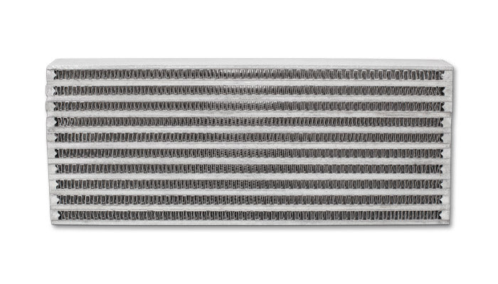 Vibrant Performance 12893 Universal Oil Cooler Core; 4in.W x 10in.H x 1.25in. Thick; 6061 Aluminum; - Truck Part Superstore