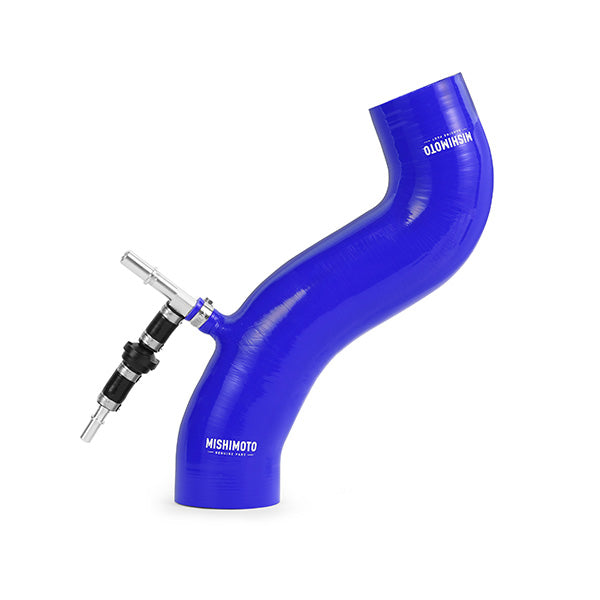 Mishimoto MMHOSE-FIST-16IHBL Ford Fiesta ST Silicone Induction Hose, 2016-2019, Blue - Truck Part Superstore