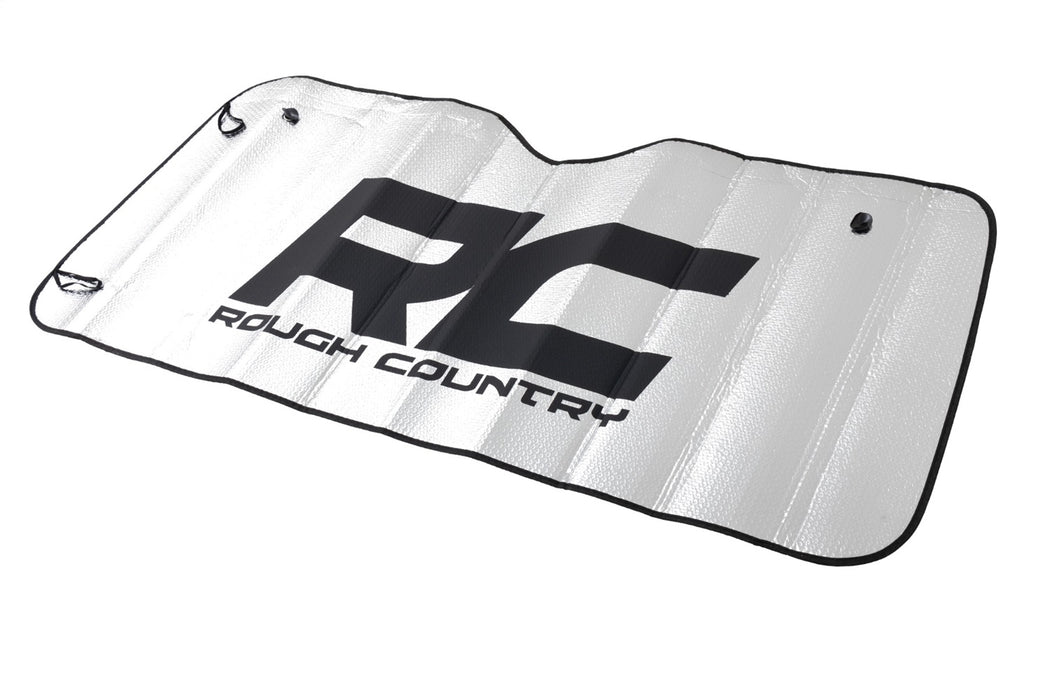 Rough Country 84103 Reflective Sun Shade; Universal Truck; Foldable; - Truck Part Superstore
