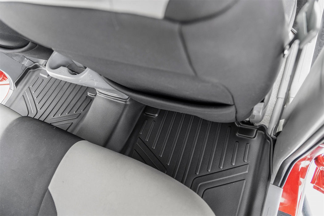 Rough Country M-75113 Floor Mats Front and Rear Toyota Tacoma 2WD/4WD (2005-2011) Rough Country - Truck Part Superstore