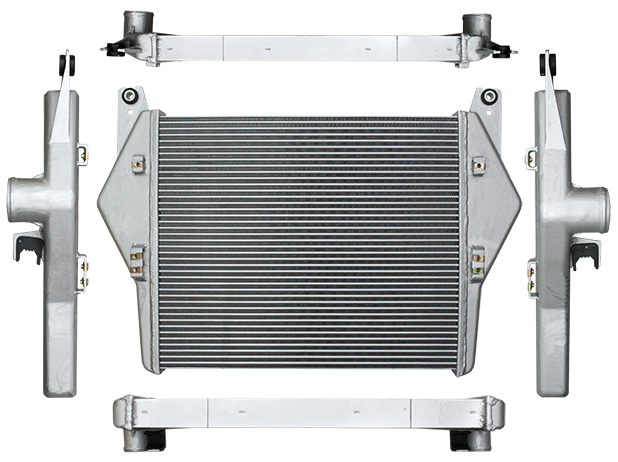 Northern Radiator 222352 High Performance Dodge Charge Air Cooler - Truck Part Superstore