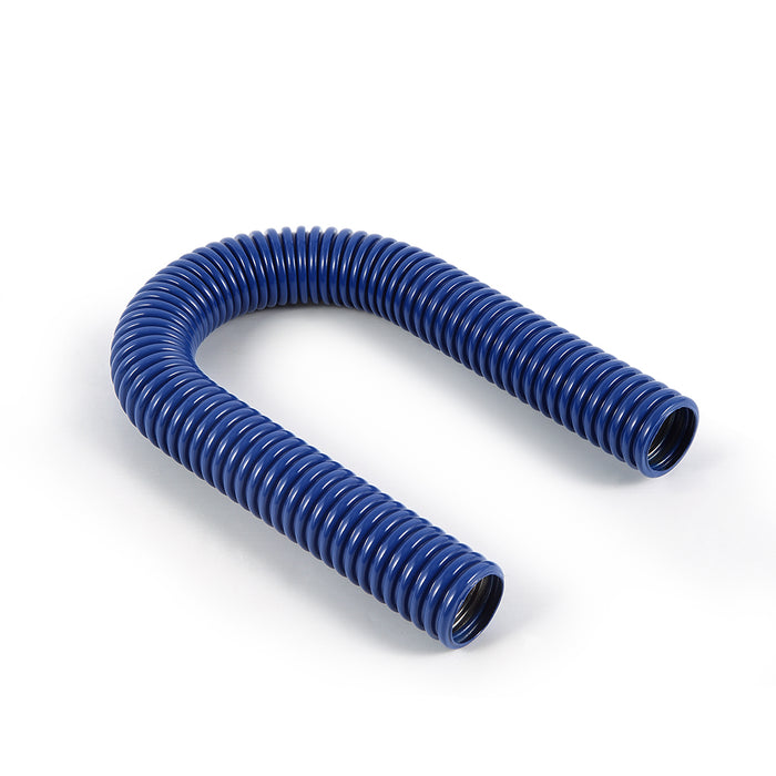 Mishimoto MMAH-U24BL Universal Flexible Stainless Steel Radiator Hose Kit, 24", Blue - Truck Part Superstore