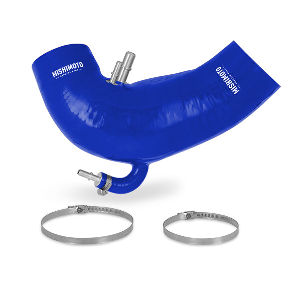 Mishimoto MMHOSE-MUS8-15IHBL Silicone Induction Hose, fits Ford Mustang GT 2015-2017 - Truck Part Superstore