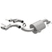 MagnaFlow Exhaust Products 15123 Street Series Stainless Axle-Back System - Truck Part Superstore