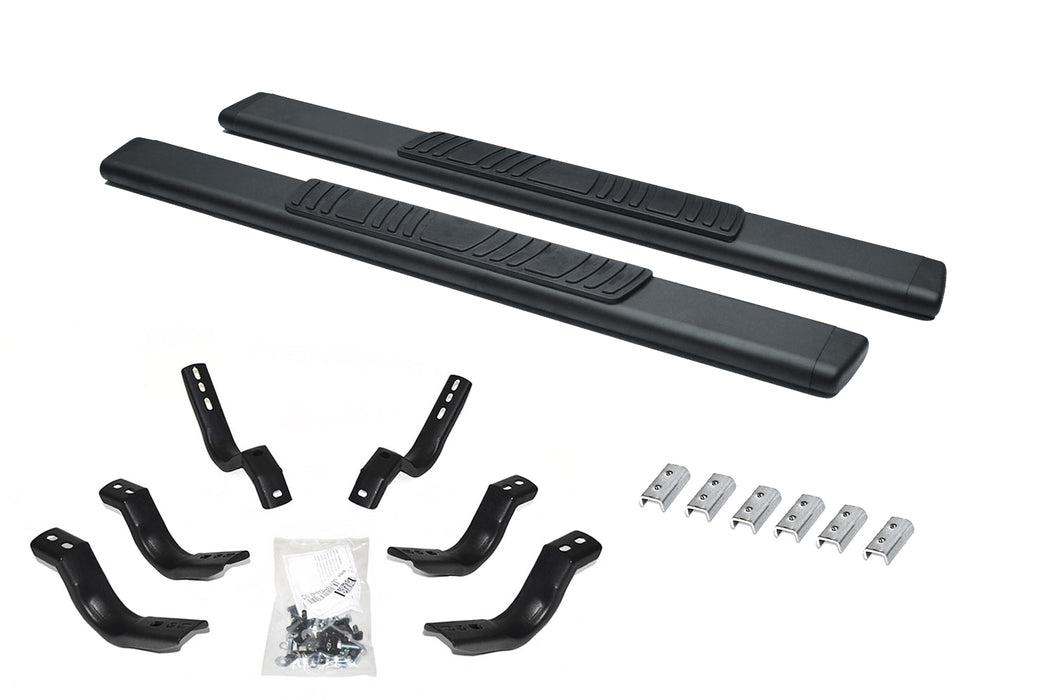 Go Rhino 685412952T 5" OE Xtreme Low Profile Side Steps With Mounting Bracket Kit - Truck Part Superstore