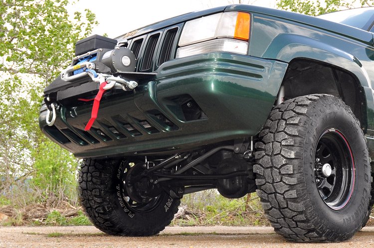 Rough Country 1049 Jeep Winch Mounting Plate 93-98 Grand Cherokee ZJ Rough Country - Truck Part Superstore