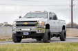Rough Country 70628DRL Chevrolet LED Fog Light Kit Black Series w/White DRL 11-14 Silverado HD Rough Country - Truck Part Superstore
