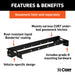 CURT 60641 CURT 60641 Under-Bed Gooseneck Installation Brackets; Fits Select Ford F-150 - Truck Part Superstore