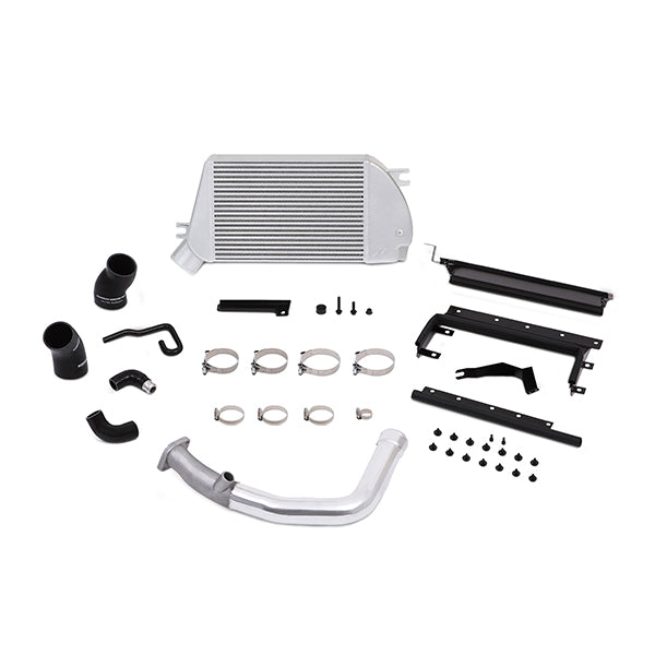 Mishimoto MMTMIC-WRX-15PSL Subaru WRX Perf. Top Mount Intercooler & Charge-Pipe Kit, 2015-2021, silver - Truck Part Superstore
