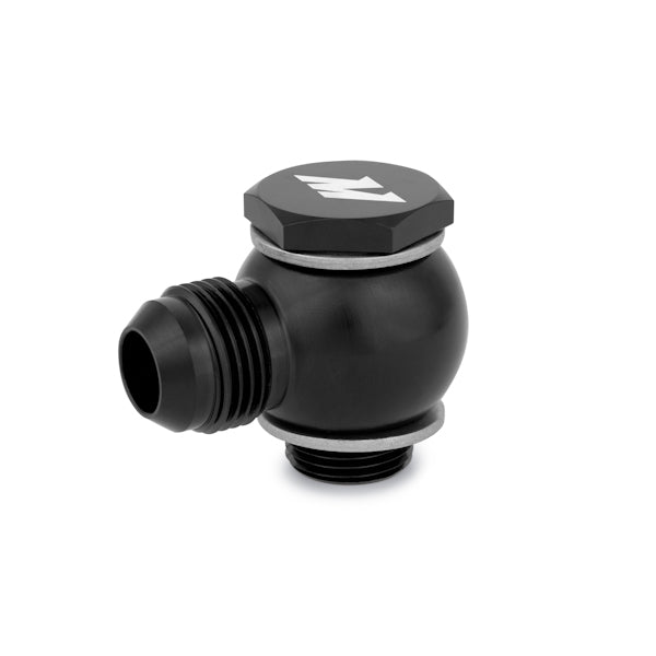 Mishimoto MMBB-10ANBK Banjo Fitting w/Bolt M20 x -10AN, Black - Truck Part Superstore