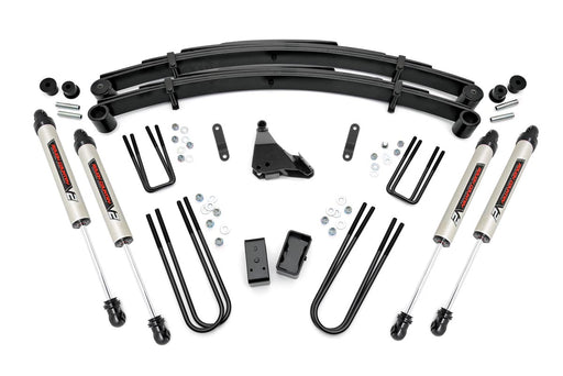 Rough Country 49570 4 Inch Suspension Lift Kit w/V2 Shocks 99-04 F-250/F-350 Super Duty Rough Country - Truck Part Superstore
