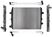 Northern Radiator CR13244 Plastic Tank Radiator - 33 3/8 X 27 7/8 X 1 7/8 Core For Diesel Applications - Truck Part Superstore