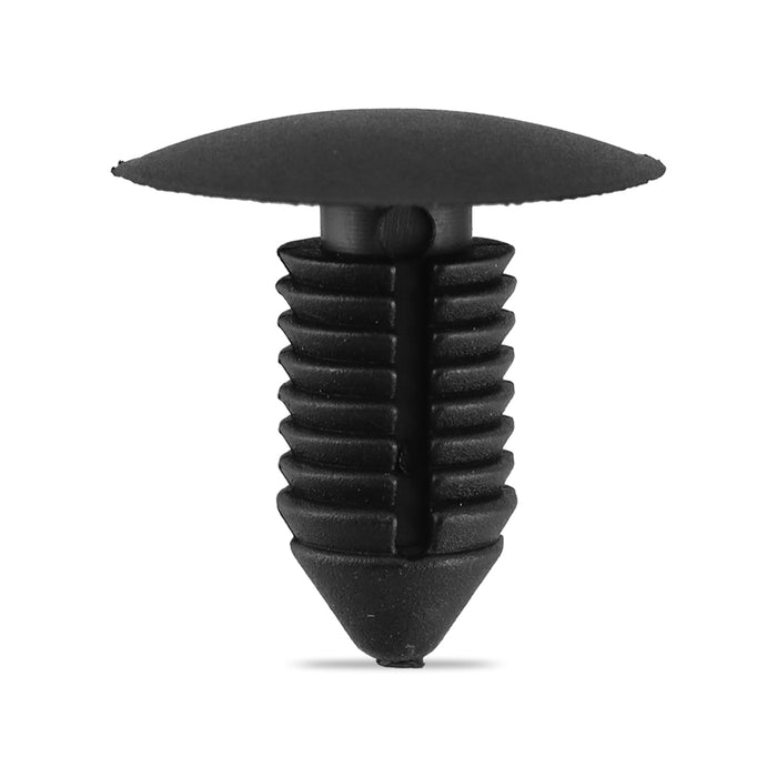 Mishimoto MMCP-09 Tree Clips, 3/8" Hole, 1" Head Diameter, 13/16" Stem Length, 40 Pieces - Truck Part Superstore