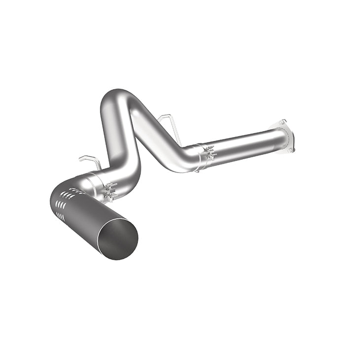 MBRP S6026SLM 4 Inch Filter Back-No Muffler Single Side For 07-10 Silverado/Sierra 2500/3500 Duramax All LMM T409 Stainless Steel MBRP - Truck Part Superstore