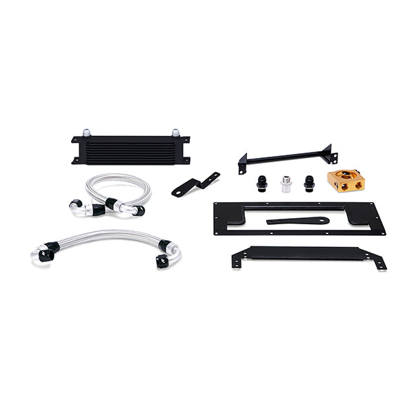 Mishimoto MMOC-MIA-99TBK Mazda Miata Thermostatic Oil Cooler Kit, 1999-2005, Black - Truck Part Superstore