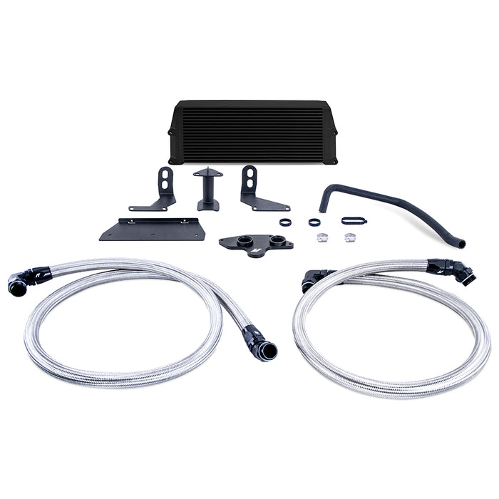 Mishimoto MMOC-F2D-11KBK Performance Oil Cooler, fits Ford 6.7L Powerstroke 2011-2019, Black - Truck Part Superstore
