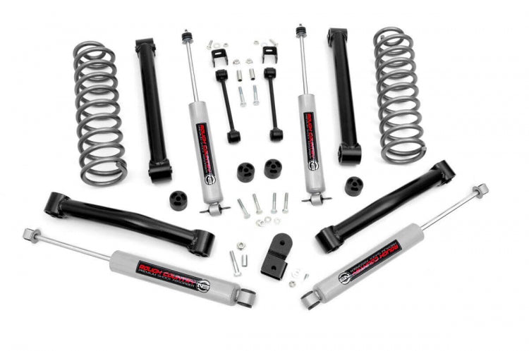 Rough Country 632.2 3.5 Inch Jeep Suspension Lift Kit V-8 93-98 Grand Cherokee ZJ Rough Country - Truck Part Superstore