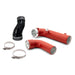 Mishimoto MMICP-SUP-20RD Performance Charge Pipe, Fits Toyota GR Supra 3.0L 2020+, Wrinkle Red - Truck Part Superstore
