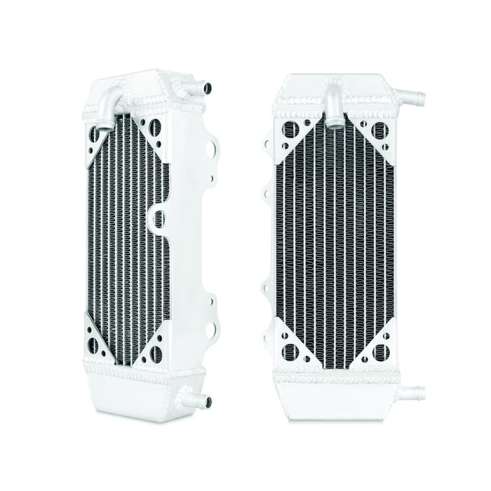 Mishimoto MMDB-YZ125-05LX 2 Stroke Braced Aluminum Radiator, Left, fits Yamaha YZ125 2005-2014 - Truck Part Superstore