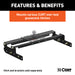 CURT 61332 Over-Bed Gooseneck Installation Brackets; Select Ford F-250; F-350; F-450 - Truck Part Superstore