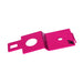 Mishimoto MMRS-SUBI-01APK Subaru WRX/STI Aluminum Radiator Stay Set, 2001-2007, Pink - Truck Part Superstore