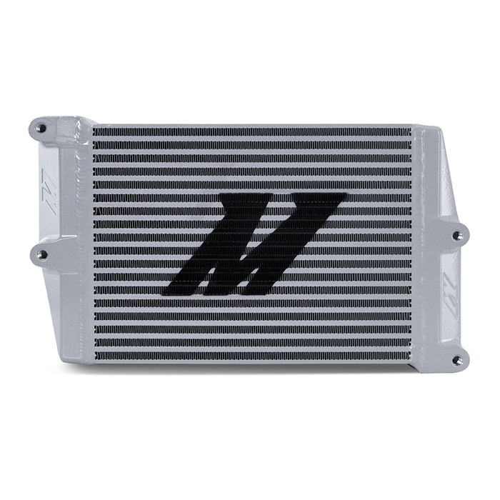 Mishimoto MMOC-OO-10SL Universal Heavy-Duty Bar-and-Plate Oil Cooler, 10in Core, Opposite-Side Outlets - Truck Part Superstore