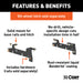 CURT 16437 CURT 16437 5th Wheel Installation Brackets; Select Ford F-150; F-250 - Truck Part Superstore
