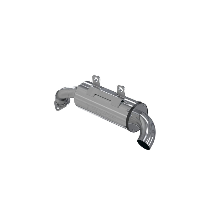 MBRP Exhaust AT-9802PT 5in. Slip-on system, w/ Performance Muffler. - Truck Part Superstore