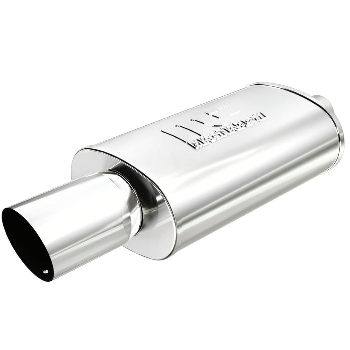 MagnaFlow Exhaust Products 14834 Universal Performance Muffler With Tip-3in. - Truck Part Superstore