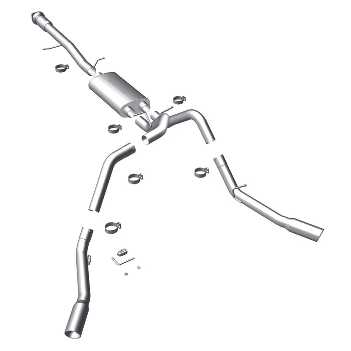 MagnaFlow Exhaust Products 15574 Street Series Stainless Cat-Back System - Truck Part Superstore