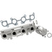 MagnaFlow Exhaust Products 51217 Catalytic Converter with Integrated Exhaust Manifold - Truck Part Superstore