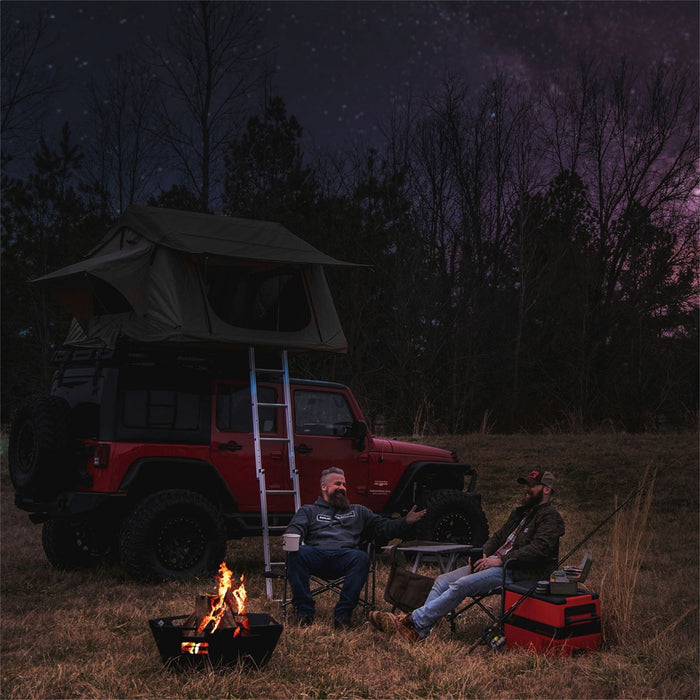 Rough Country 117513A Overland Collapsible Fire Pit w/Carry Bag Rough Country - Truck Part Superstore