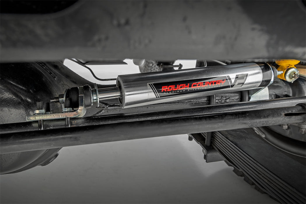 Rough Country 8743570 V2 Steering Stabilizer Toyota Land Cruiser FJ40 4WD (61-82) Rough Country - Truck Part Superstore