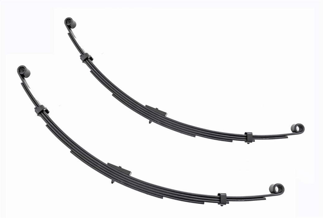 Rough Country 8046Kit Rear Leaf Springs 4 Inch Lift Pair 71-80 International Scout II Rough Country - Truck Part Superstore