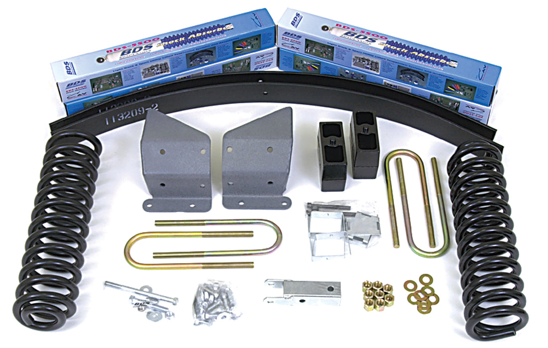 BDS Suspension 526H 6in Front Stag Shock/5.5in Rear Block & AAL - Truck Part Superstore