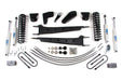 BDS Suspension 510H 6in Front RA Std Cab/4in Rear Block & AAL - Truck Part Superstore