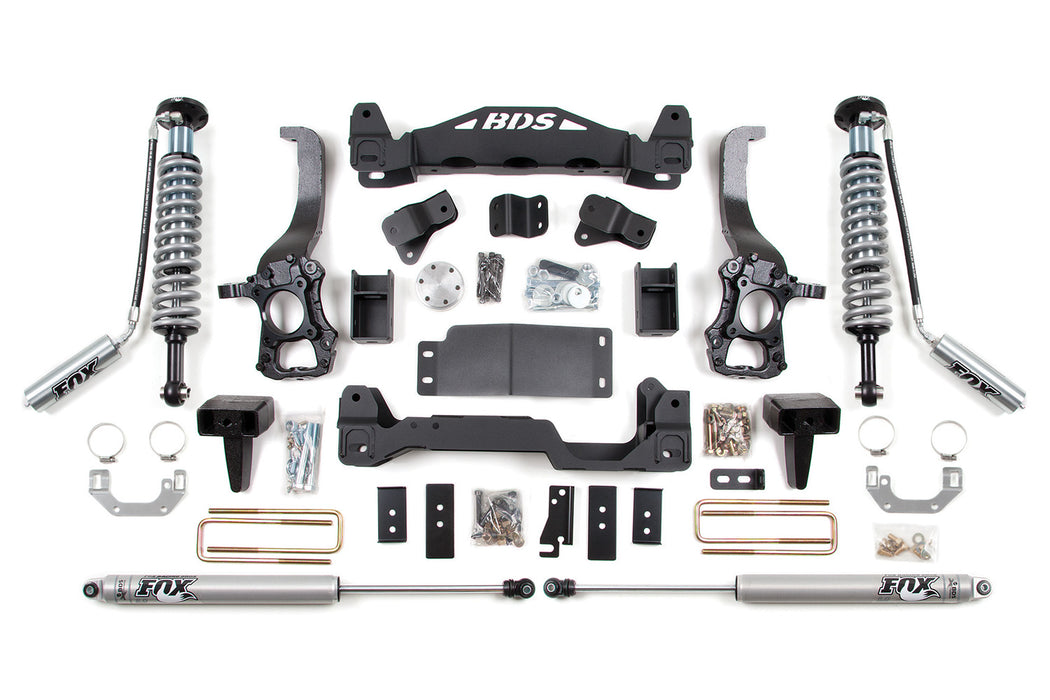 BDS Suspension 573F 09-12 F150 4wd 6in w/Fox Coilovers - Truck Part Superstore