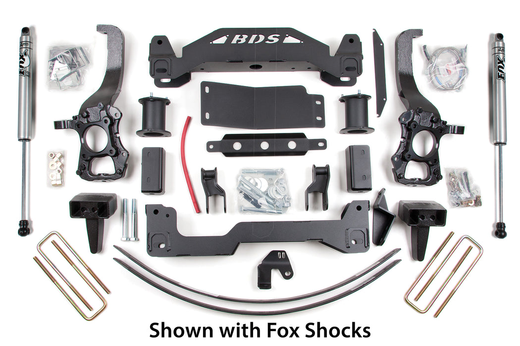 BDS Suspension 575H 04-08 F150 4wd 6/5 Block & AAL Kit - Truck Part Superstore