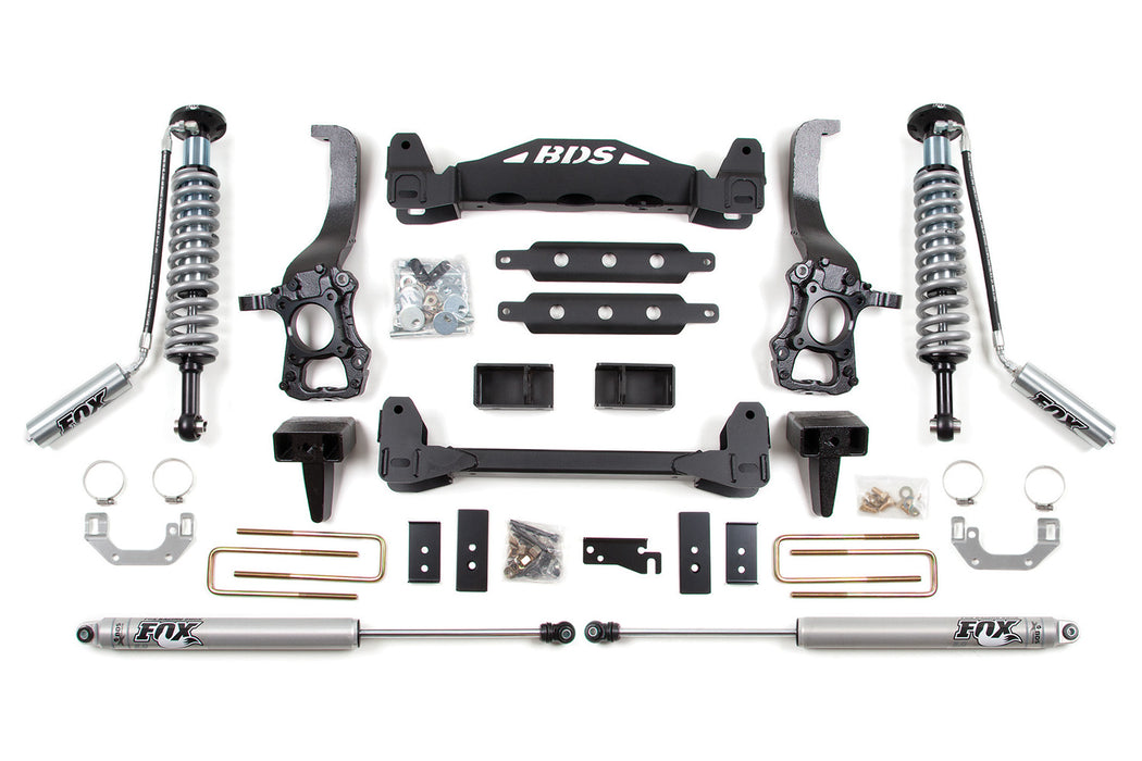 BDS Suspension 577F 09-12 F150 2wd 6in w/FOX Coilovers - Truck Part Superstore
