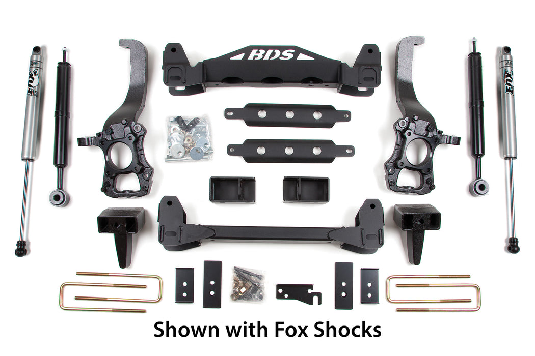 BDS Suspension 577H 09-10 F150 2wd 6/5 Block Kit - Truck Part Superstore