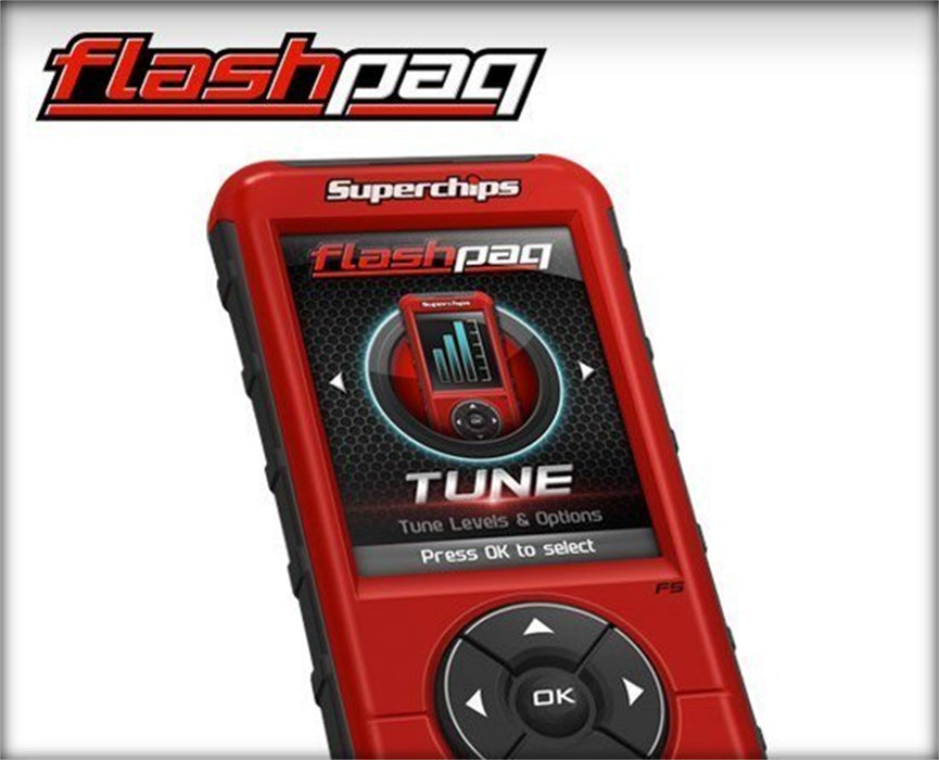 Superchips 2848-DS Flashpaq F5 Programmer; w/Unlock Cable; - Truck Part Superstore