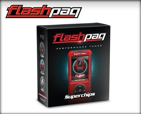 Superchips 2845 Flashpaq F5 Programmer; Industry Leading Handheld Tuner; - Truck Part Superstore
