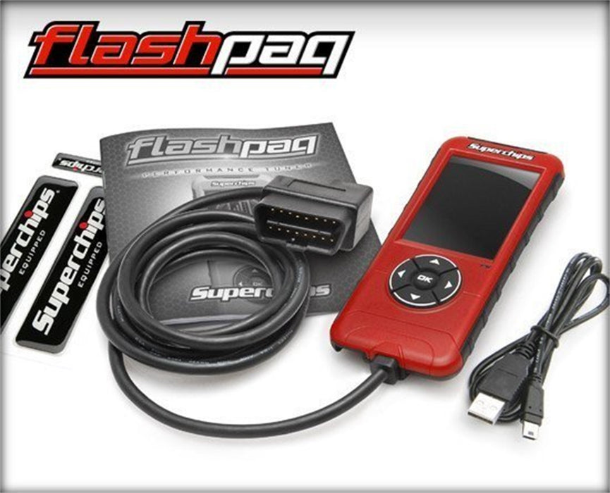 Superchips 2848-DS Flashpaq F5 Programmer; w/Unlock Cable; - Truck Part Superstore
