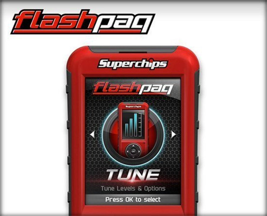 Superchips 2848-DS Flashpaq F5 Programmer; w/Unlock Cable; - Truck Part Superstore