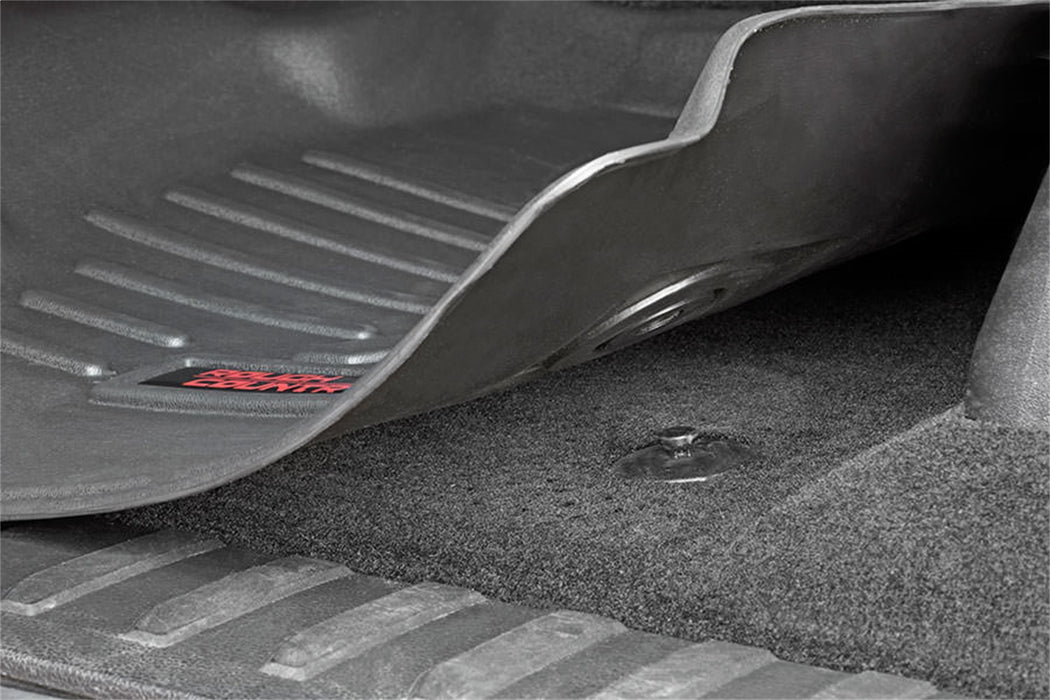 Rough Country M-2071 Heavy Duty Floor Mats Front-07-13 Silverado/Sierra Rough Country - Truck Part Superstore