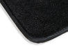 Hurst 6370002 Floor Mat Kit; Black; Non-Slip Backing; Hurst Red Logo; Front and Rear; 4 pc.; - Truck Part Superstore