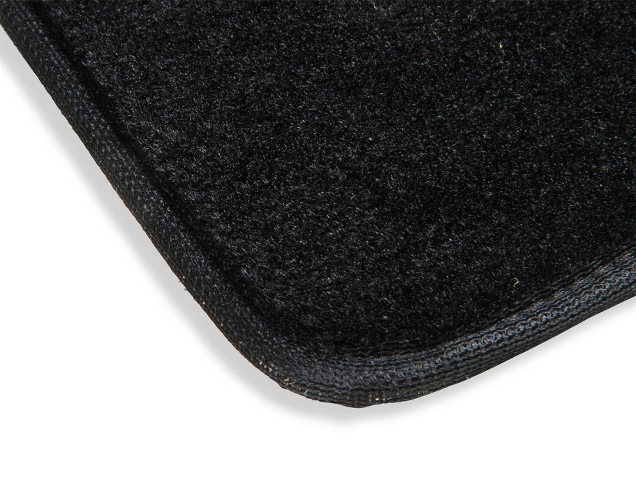 Hurst 6370000 Floor Mat Kit; Black; Non-Slip Backing; Hurst Red Logo; Front and Rear; 4 pc.; - Truck Part Superstore
