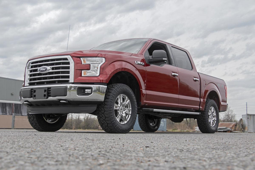 Rough Country 501068 2.0 Inch Ford Front Leveling Strut Kit 14-21 F-150 4WD Rough Country - Truck Part Superstore